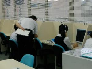 速読トレーニング中