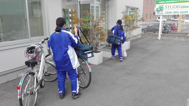 テスト対策（自習室）一番乗り