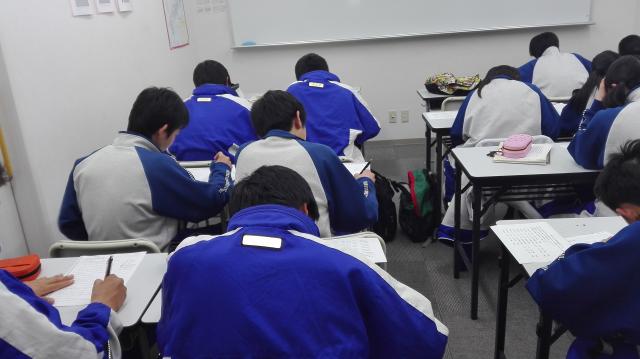 学年末テスト終了