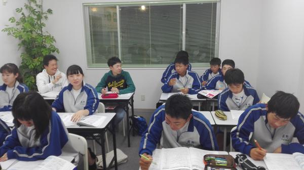 中３月例テスト