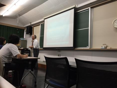 高校説明会にて