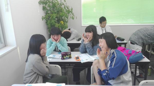 土曜入試対策授業，休み時間