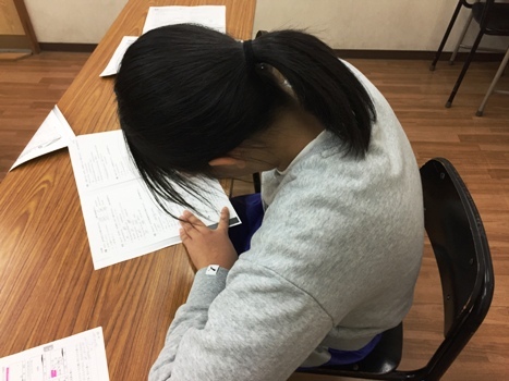 追い込みの時期です！