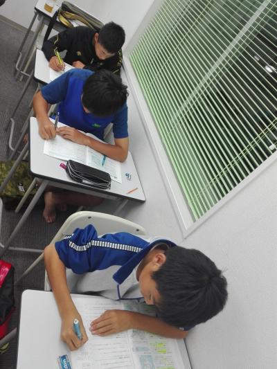 中間テストを終えて