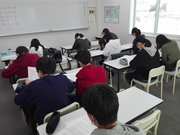 三重県県立後期直前模試第1回