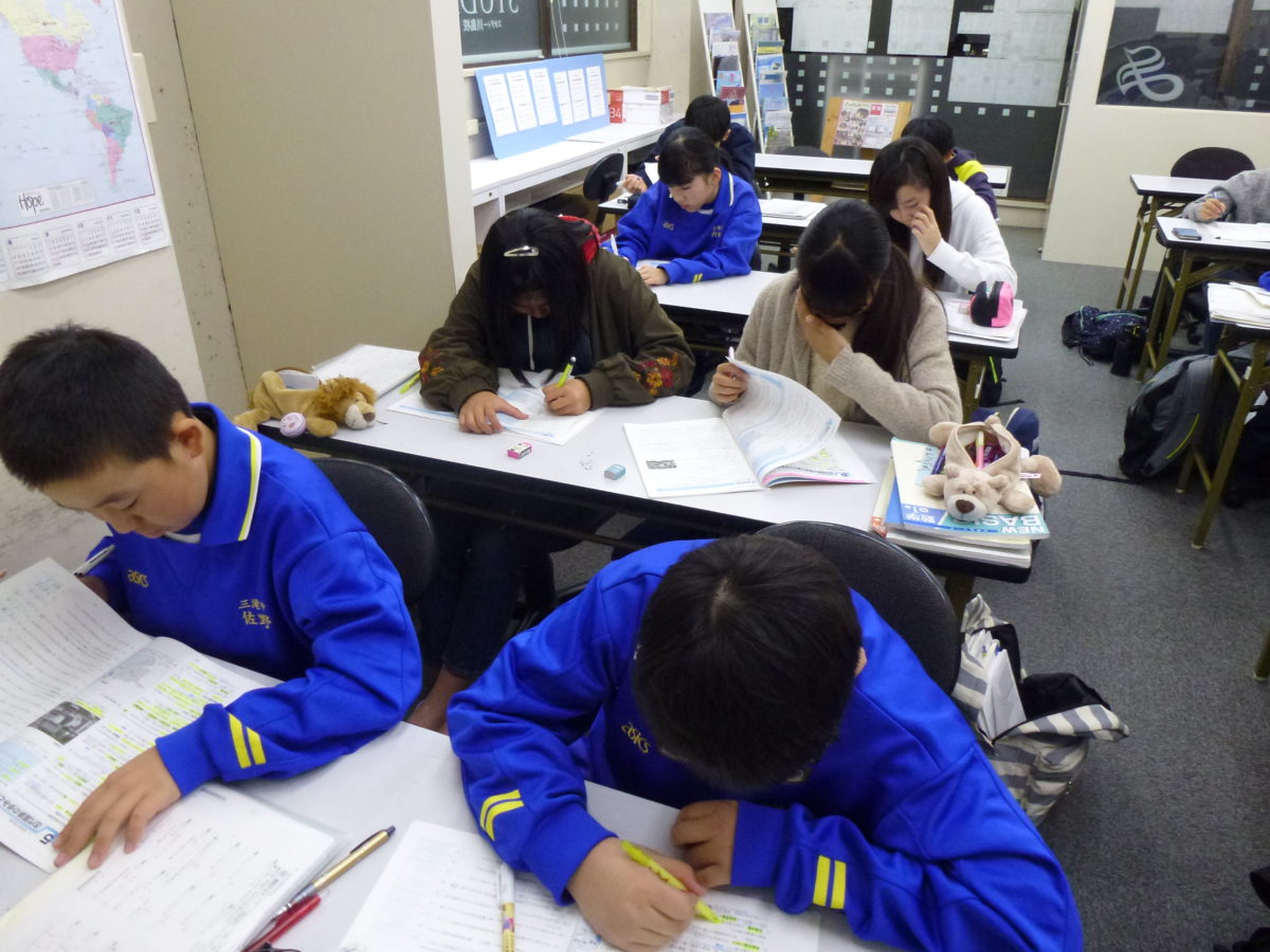 期末テスト最終日！