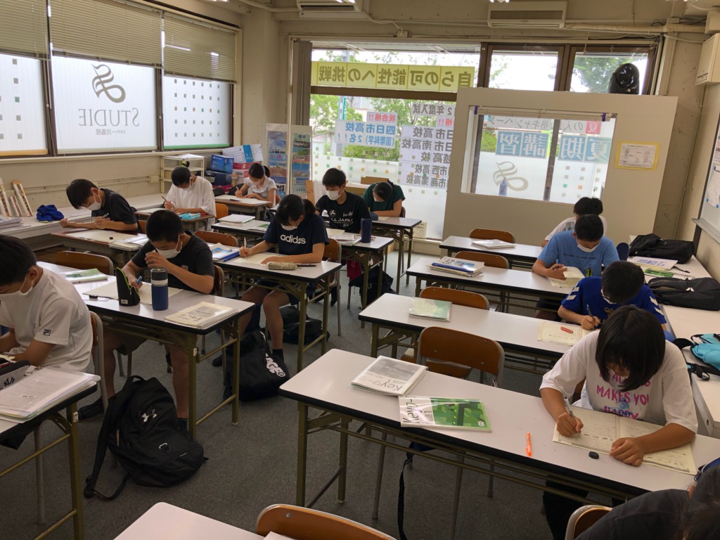 中間テスト対策授業！