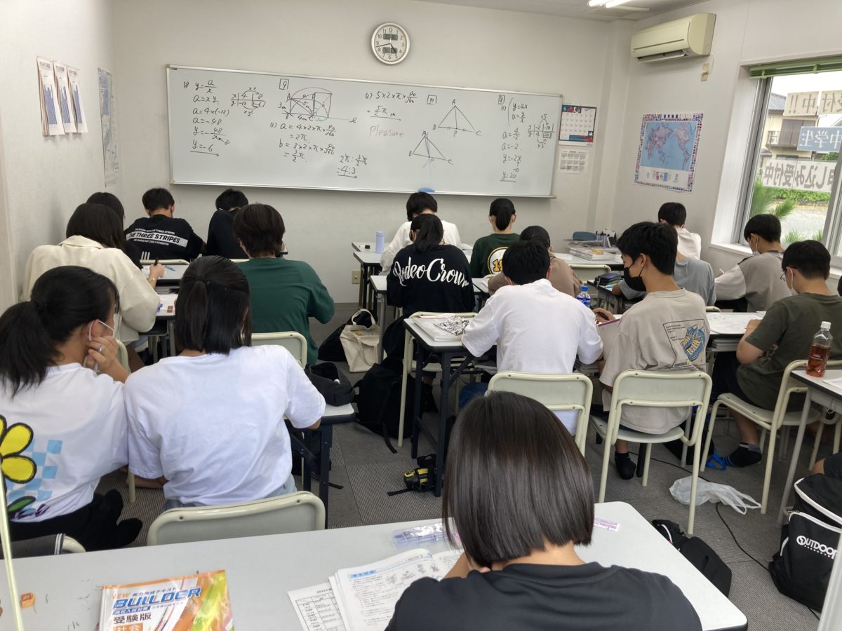 スタディー菰野校　土曜入試対策授業開始！！