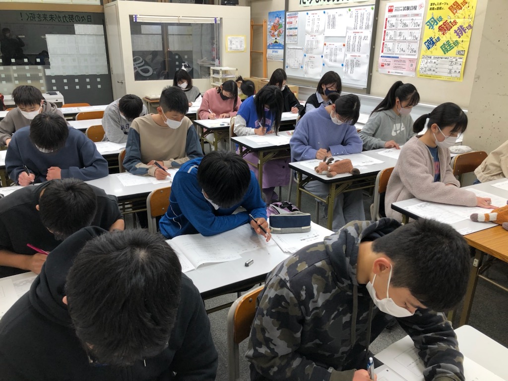 新学期、新鮮な気持ちで取り組もう！（川島校）