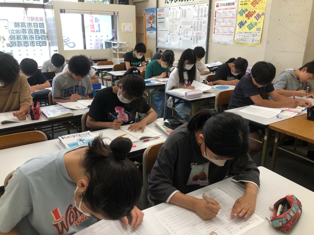 １学期末テスト対策授業！（川島校）