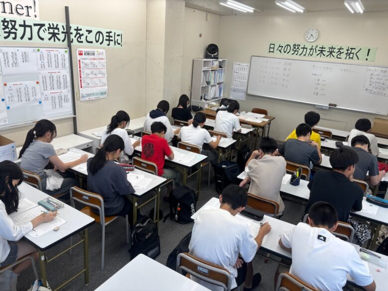 夏期講習修了、２学期開始！（スタディー川島校）